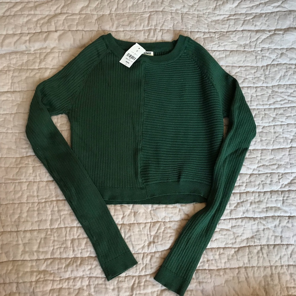 LF Long Sleeve Crop Top